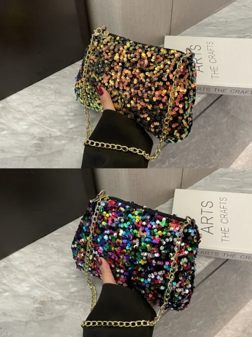 Sequins Crossbody Bag