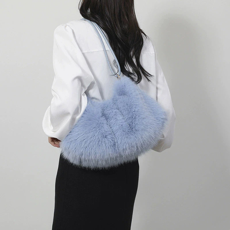 Fur Plush Sholder Bag