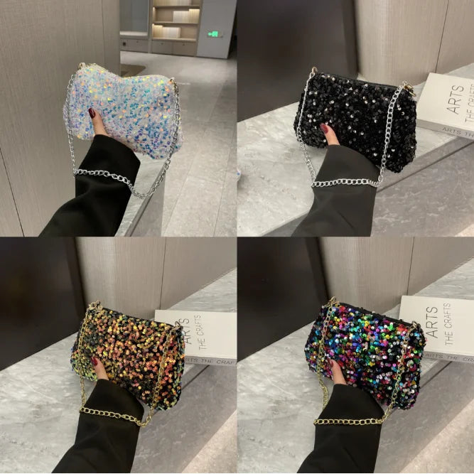 Sequins Crossbody Bag
