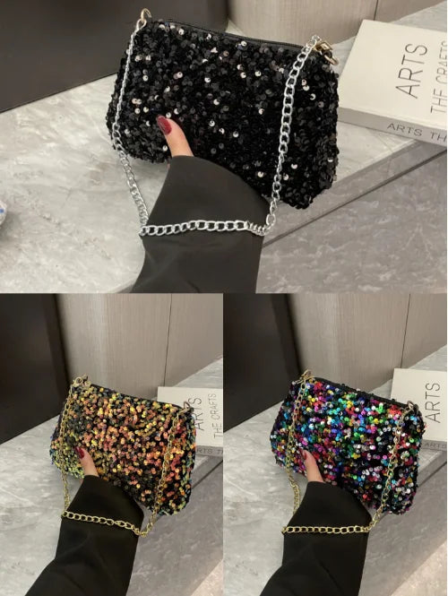 Sequins Crossbody Bag