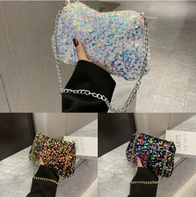 Sequins Crossbody Bag