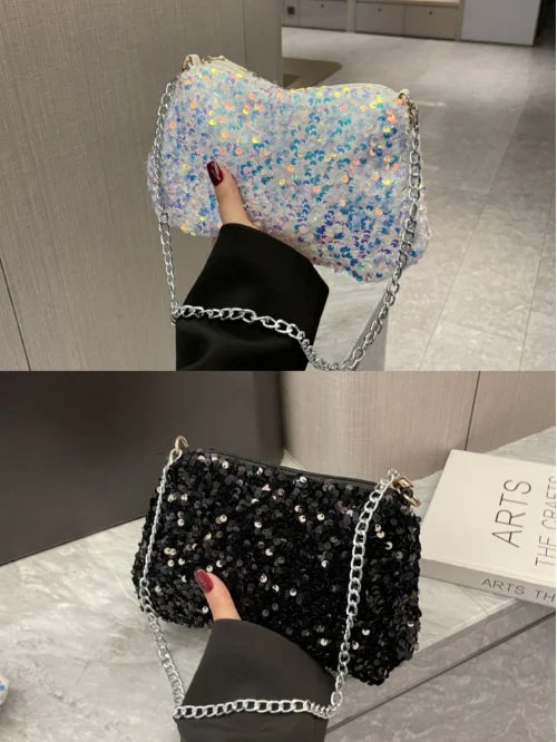 Sequins Crossbody Bag